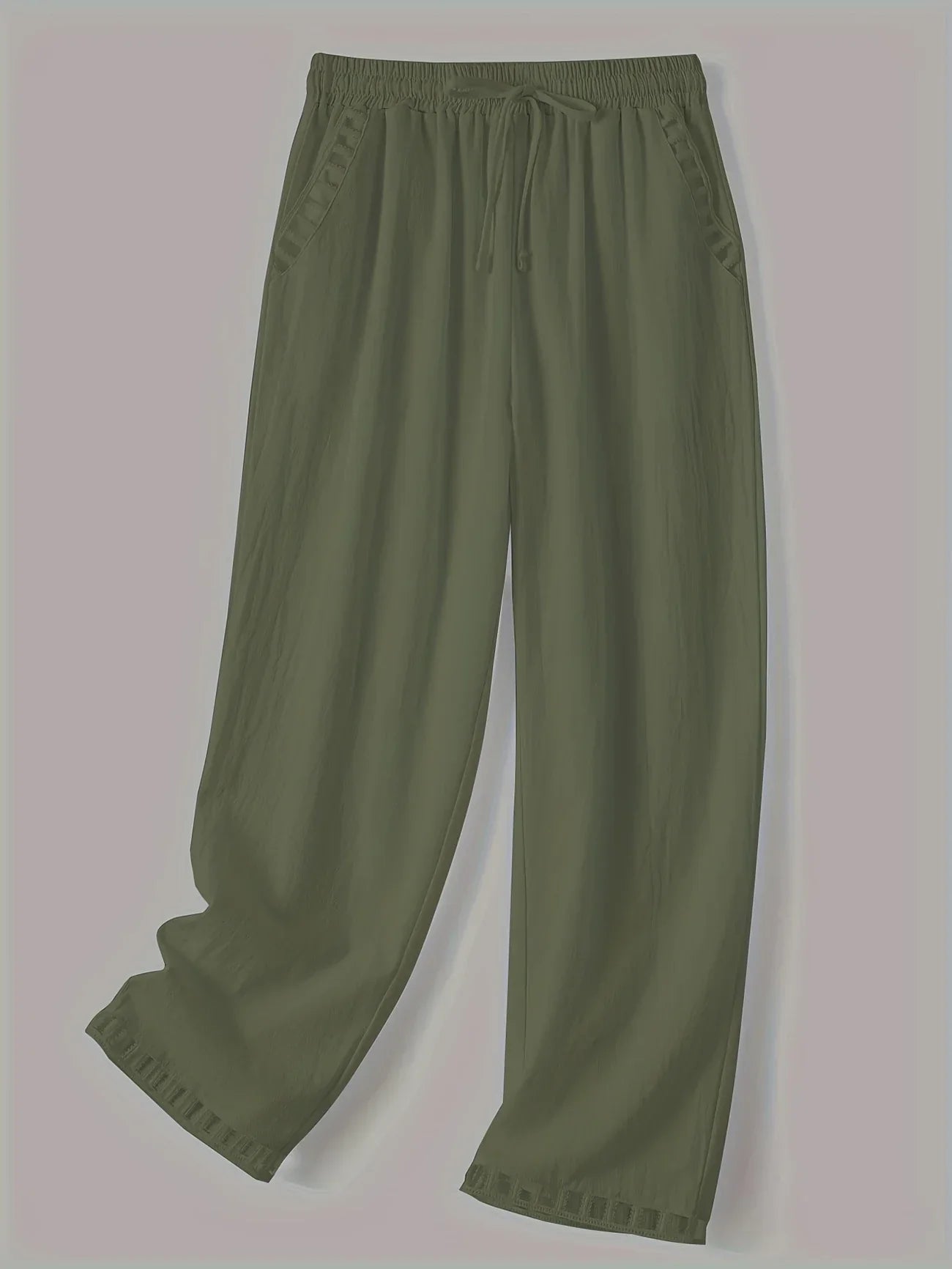 Tracey - Pantalon court à bordure contrastante