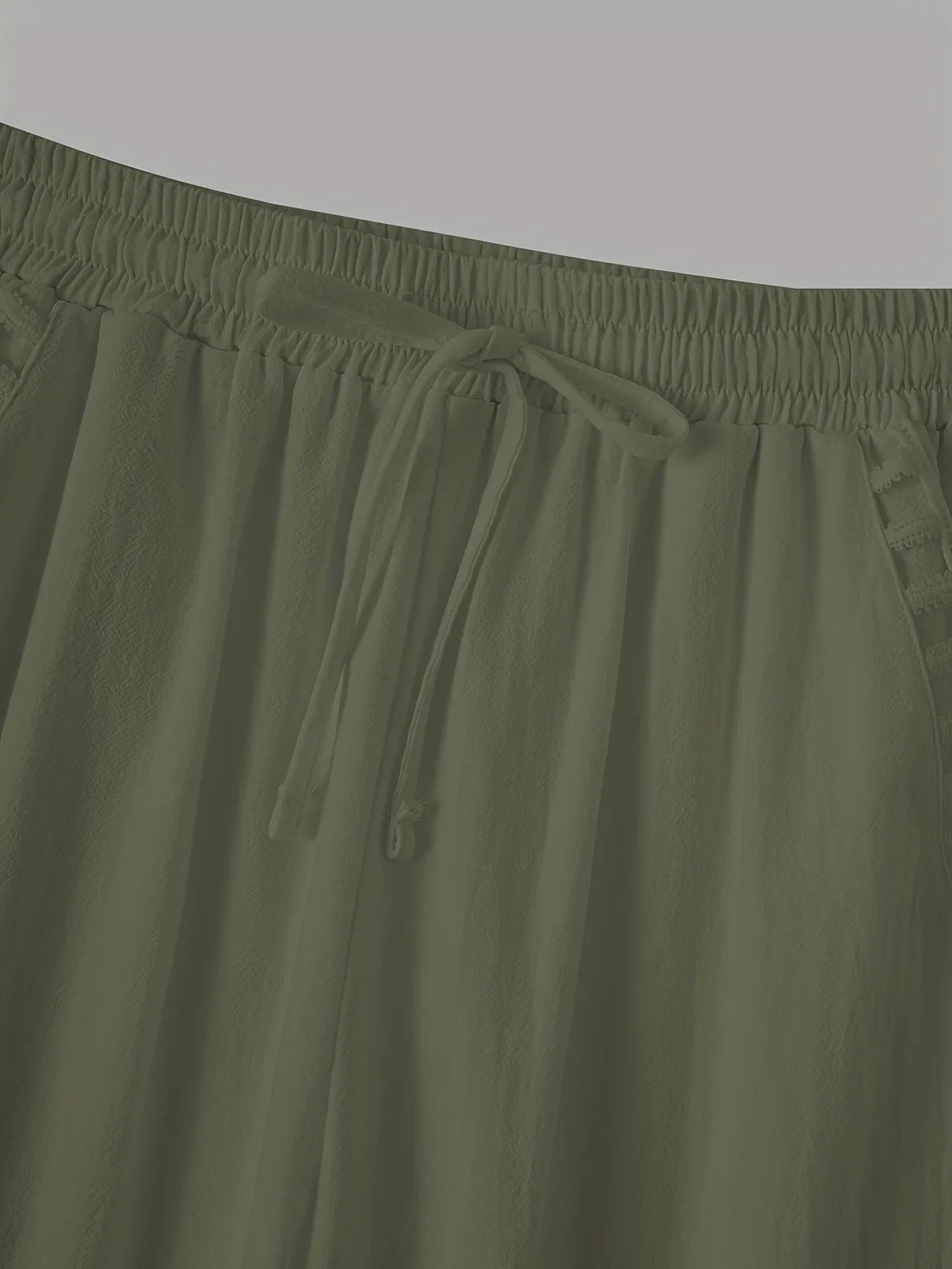 Tracey - Pantalon court à bordure contrastante
