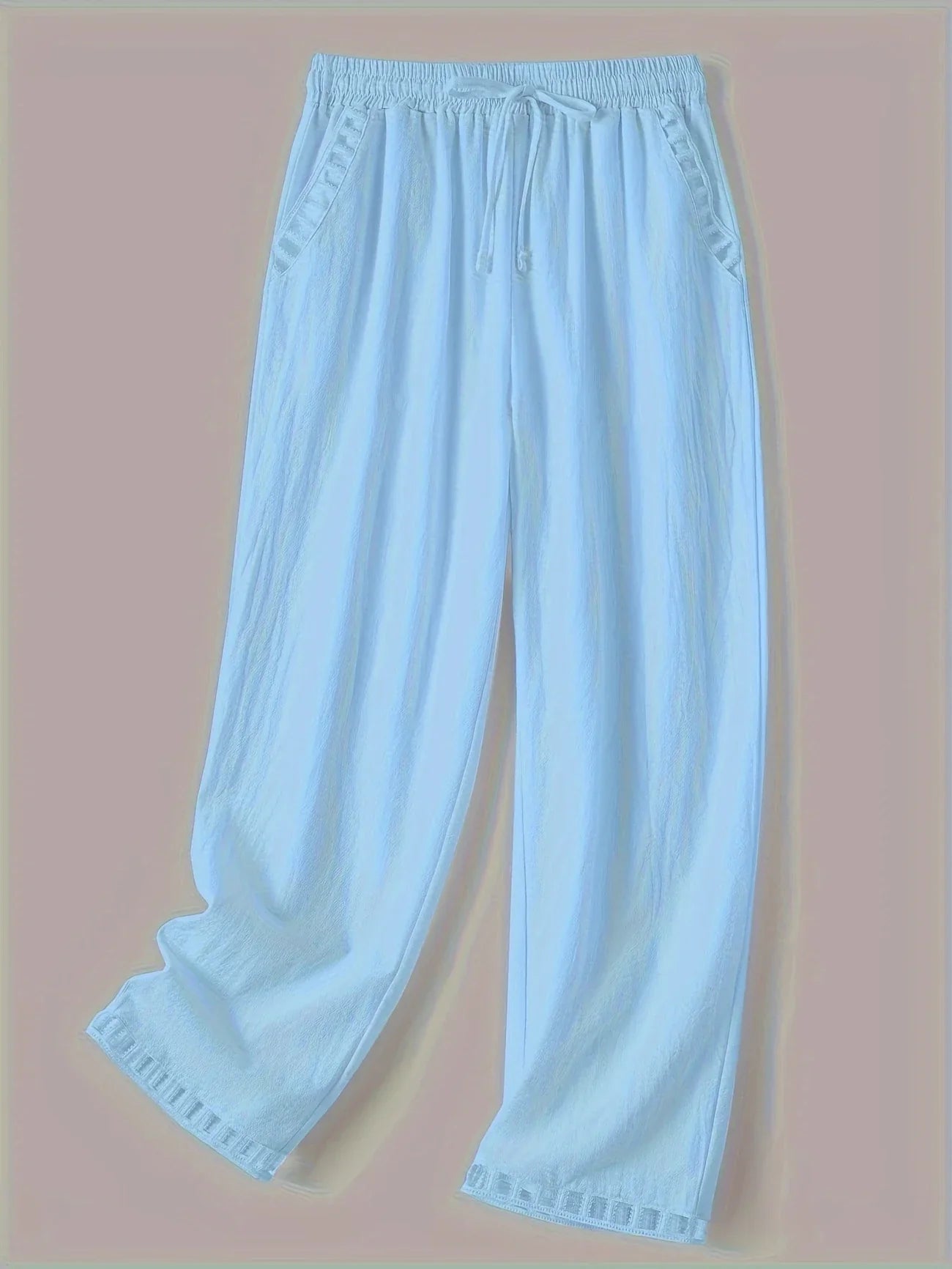 Tracey - Pantalon court à bordure contrastante