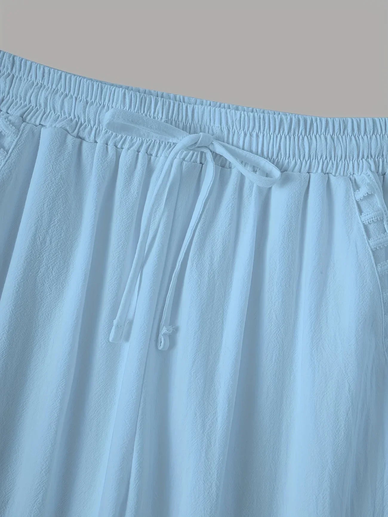 Tracey - Pantalon court à bordure contrastante