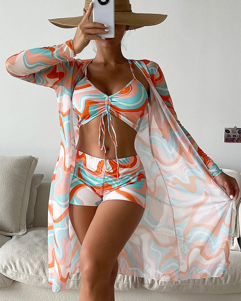 Tropez™️ - Three-Piece Bikini Set