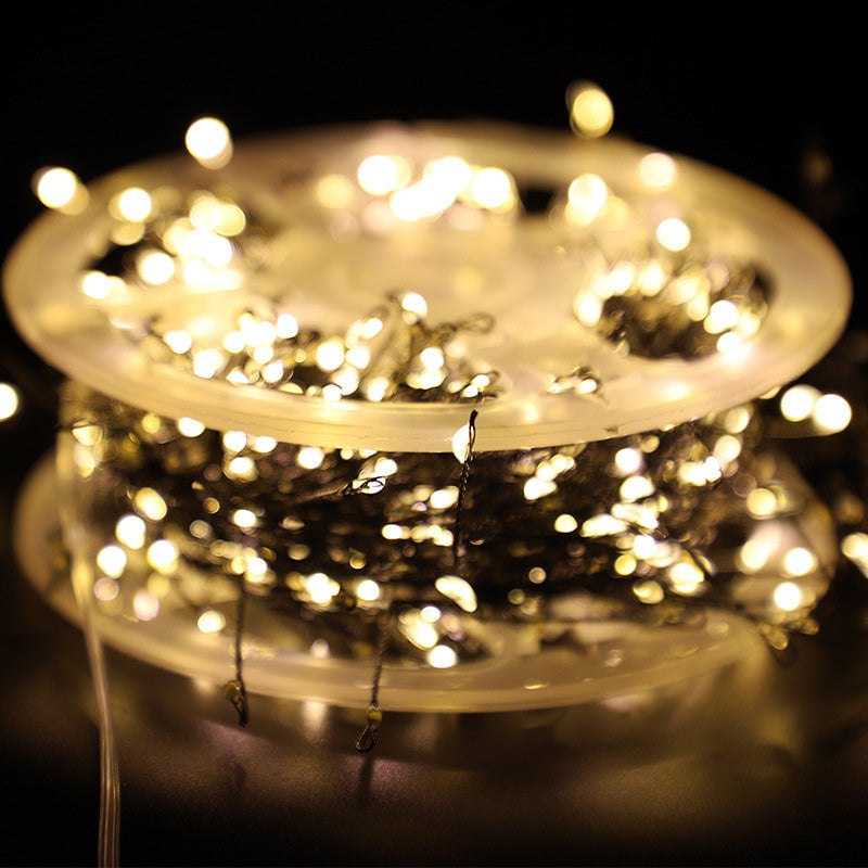 TwinkleWire – Fireworks Light String Made of Copper Wire with Remote Control