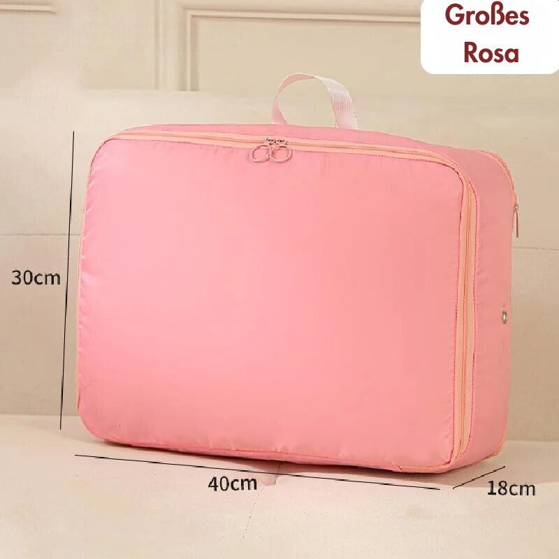 Ultra Space-Saving Self-Compressing Organizer