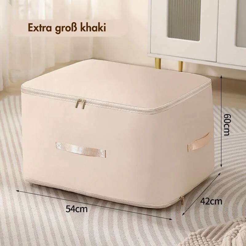 Ultra Space-Saving Self-Compressing Organizer