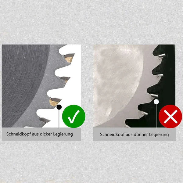 Ultrathin Cutting Disc Made of Alloy