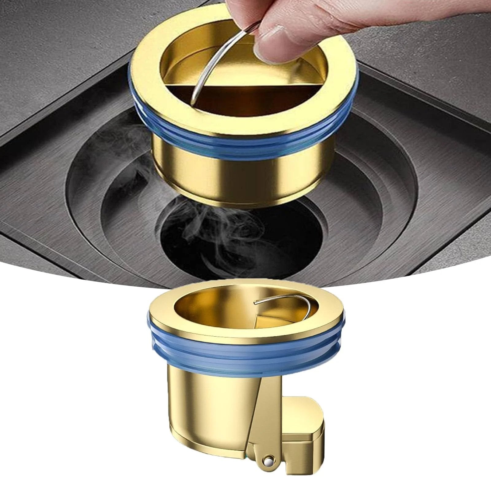 Universal Brass Drain Core Anti-Odor Deodorizer