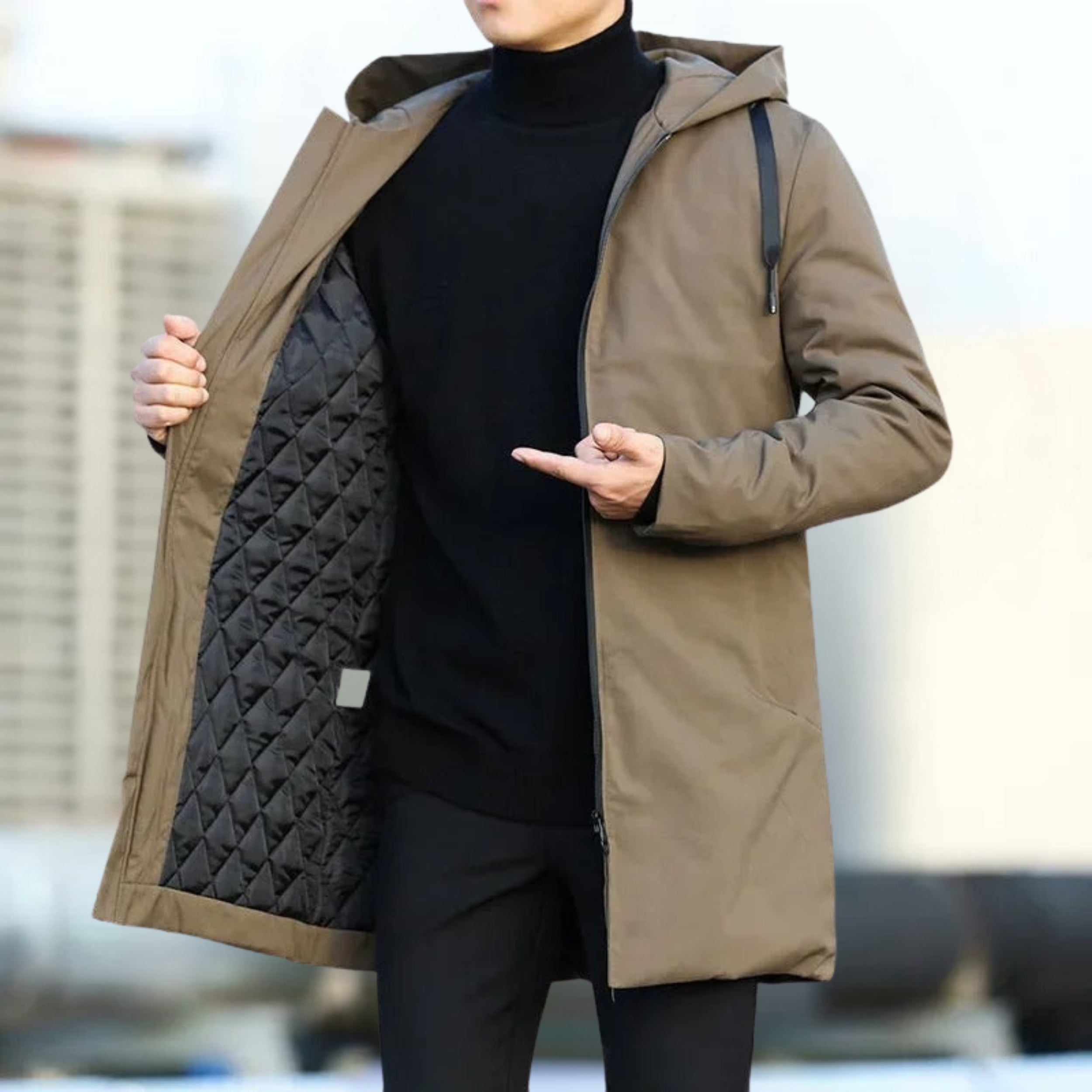 Alistair – Windbreaker Jacket with Hood