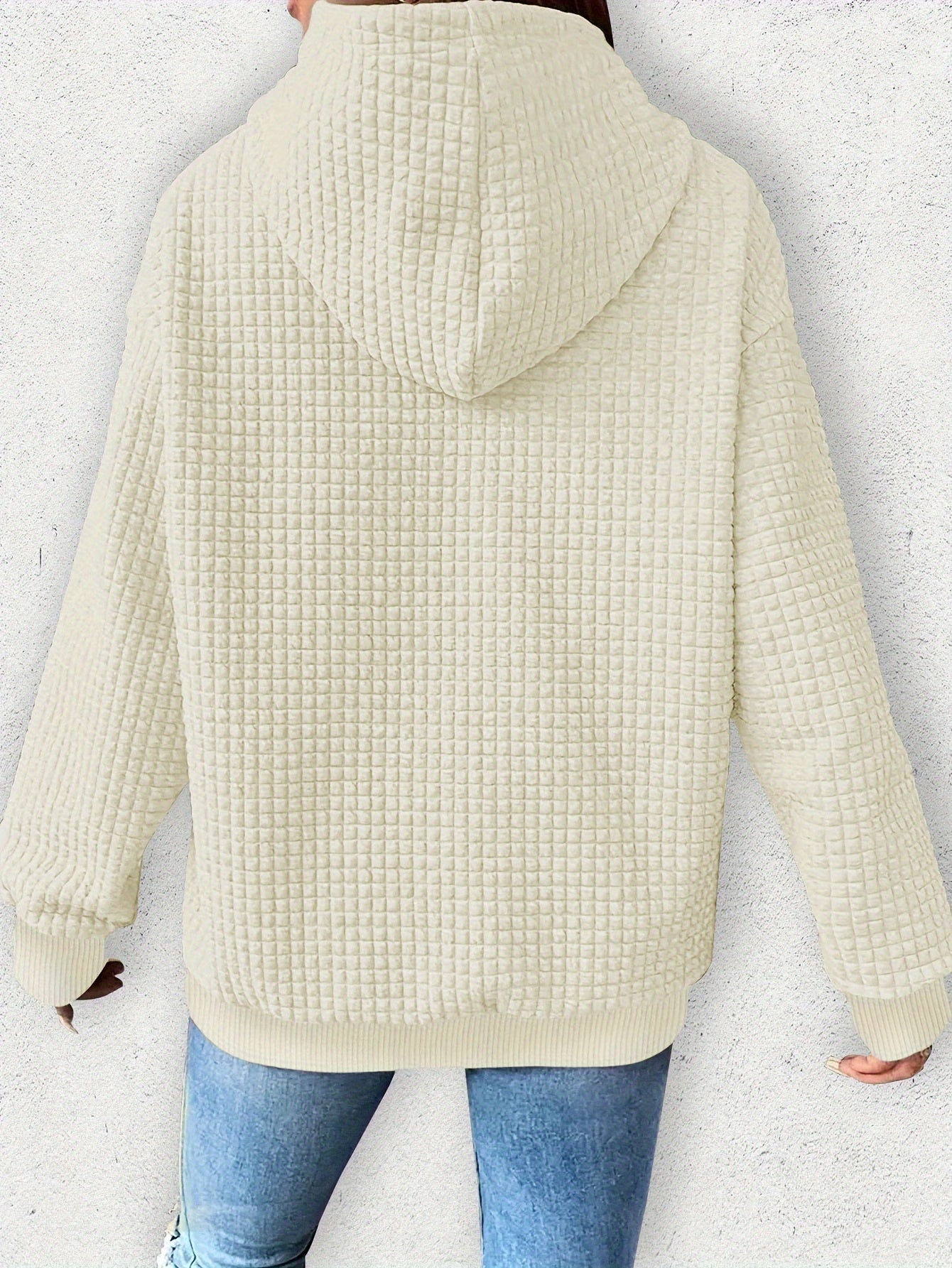 Urmela – Casual Polyester Hoodie with Pockets
