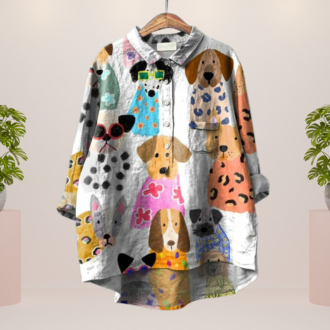 Vanya - Trendy, Fashionable T-Shirt with Prints