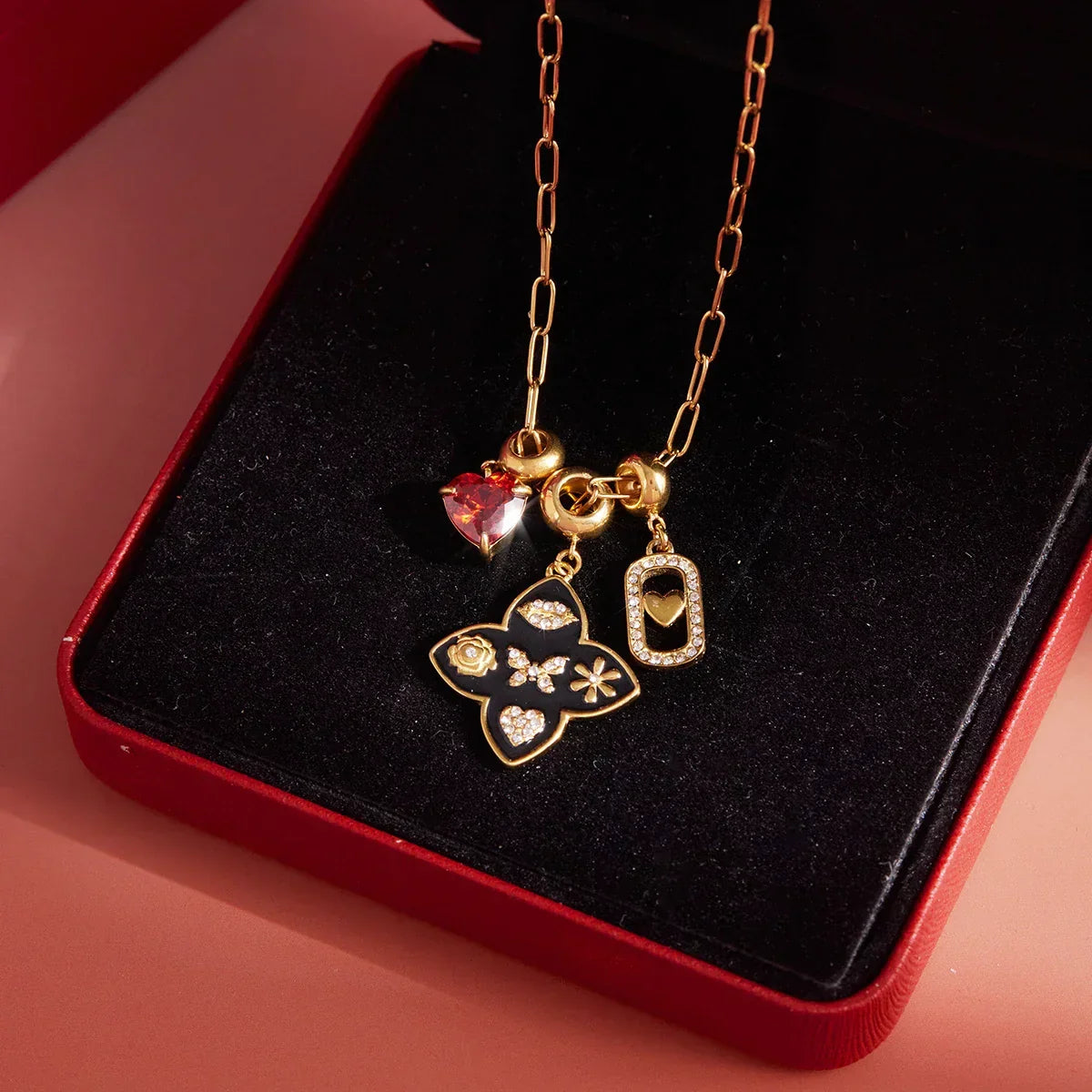 Velmora Vintage Charm Necklace
