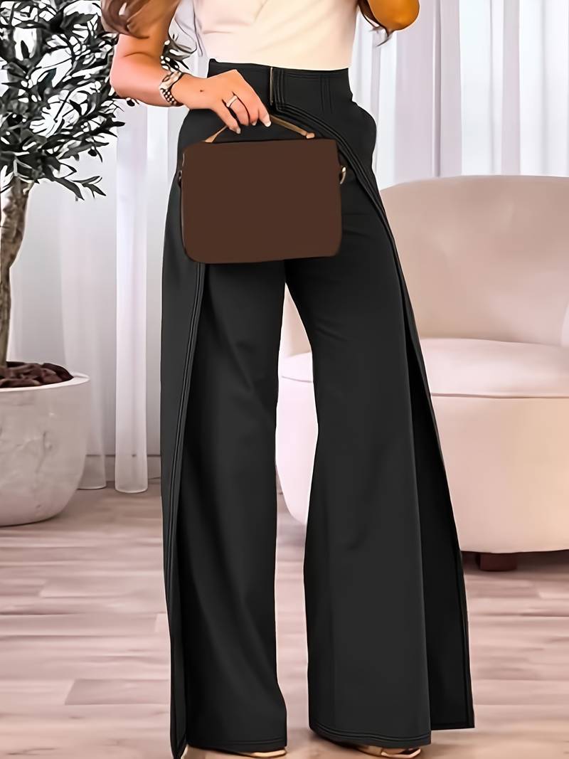 Vera™ - Pantaloni Classici Sagomati con Gamba Larga
