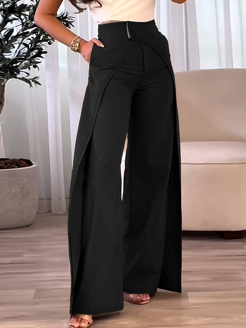Vera™ - Pantaloni Classici Sagomati con Gamba Larga