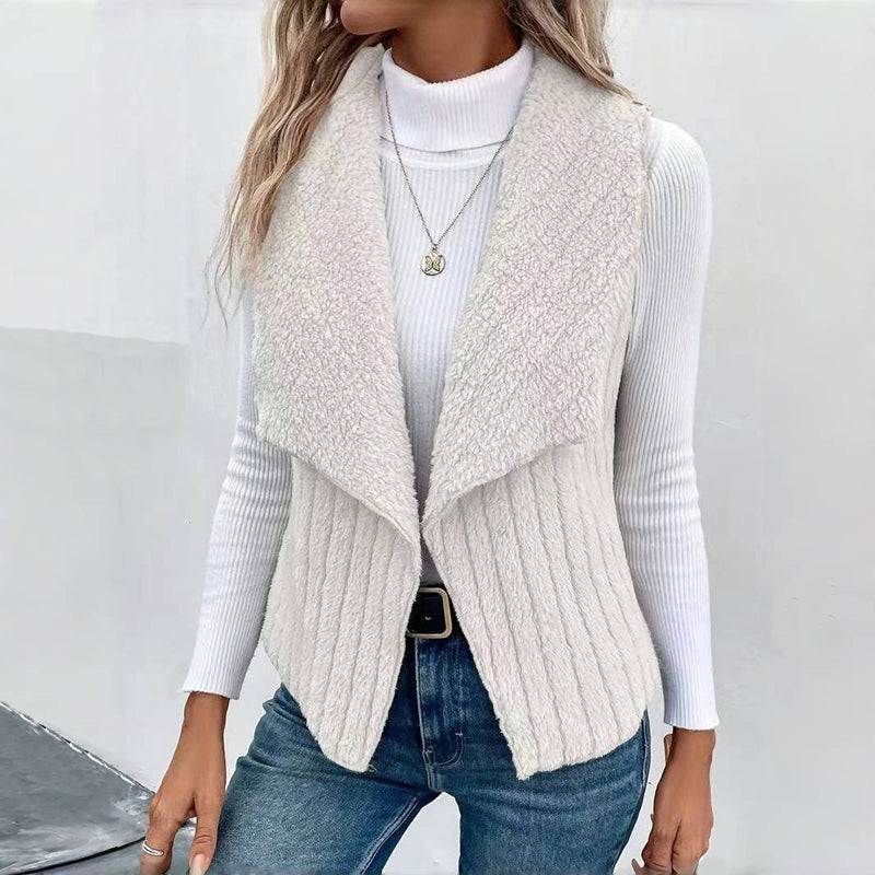 Vincenza – Unifarbener Freizeit-Cardigan