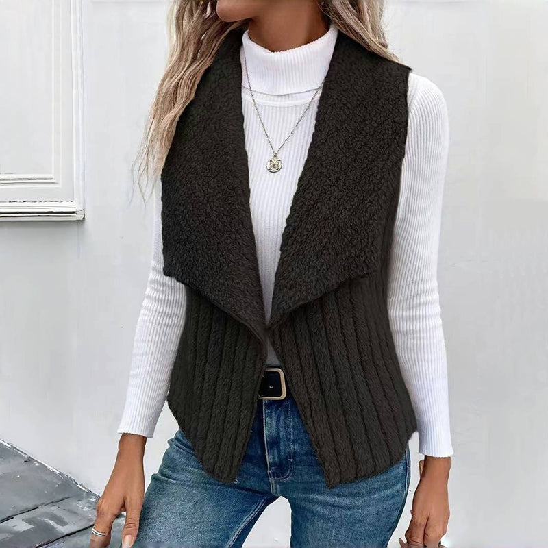 Vincenza – Unifarbener Freizeit-Cardigan