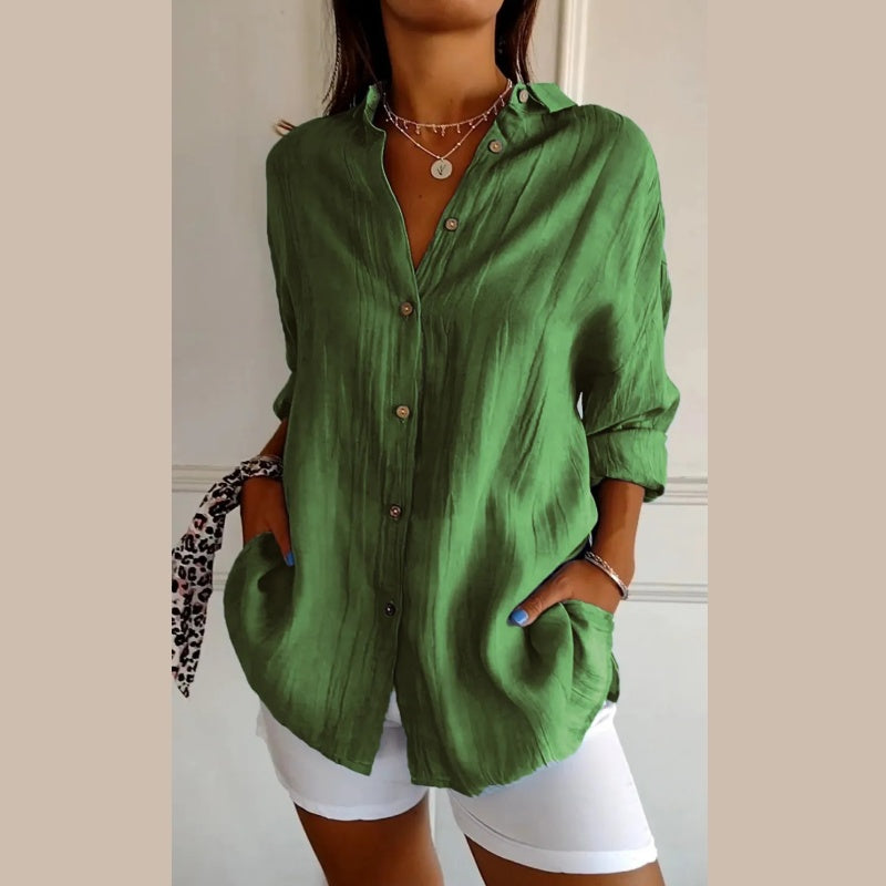 Virgie - Classic Single Breasted Shirt