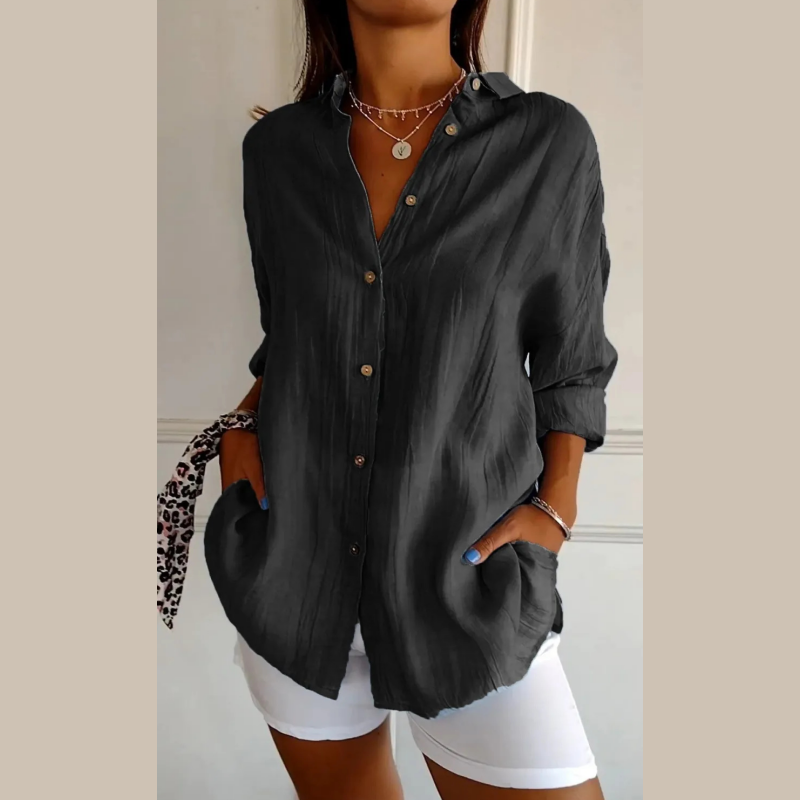 Virgie - Classic Single Breasted Shirt