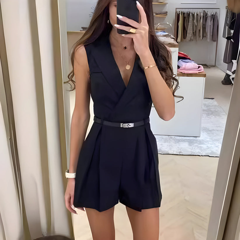 Virosa – Sleeveless Elegant Summer Jumpsuit