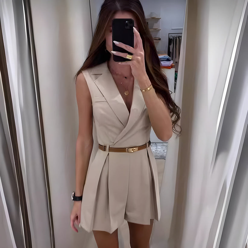 Virosa – Sleeveless Elegant Summer Jumpsuit