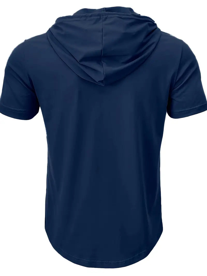 Vivek™ - Short Sleeve Hoodie Shirt