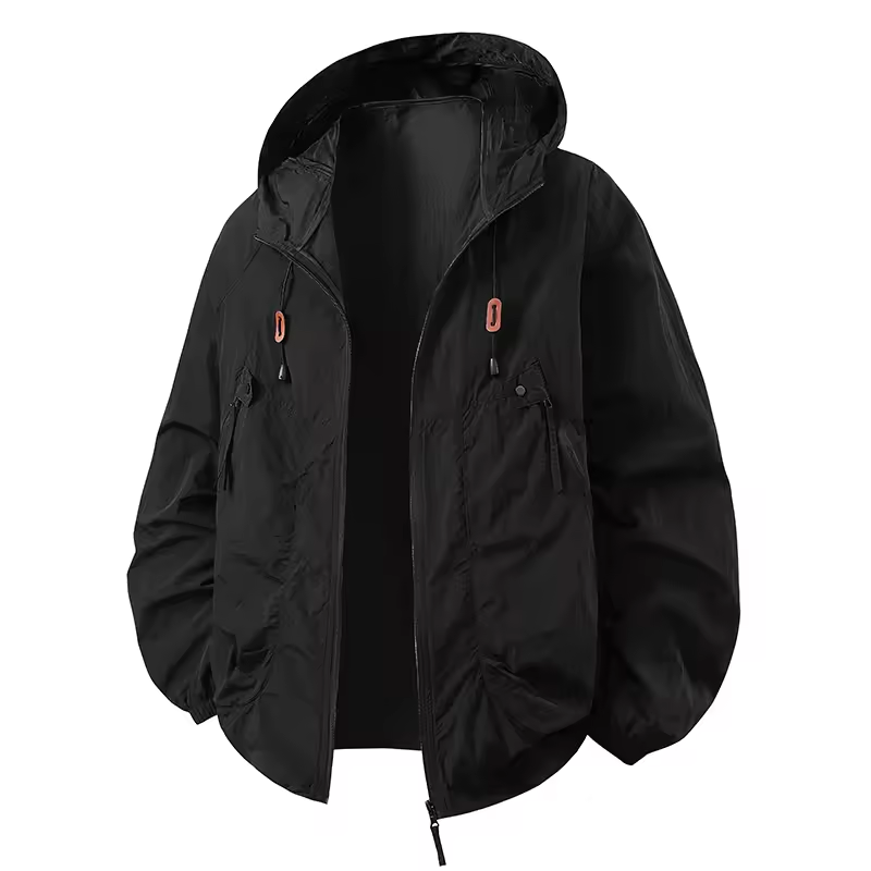 Vrenda – Langärmelige Kapuzenjacke mit Tasche