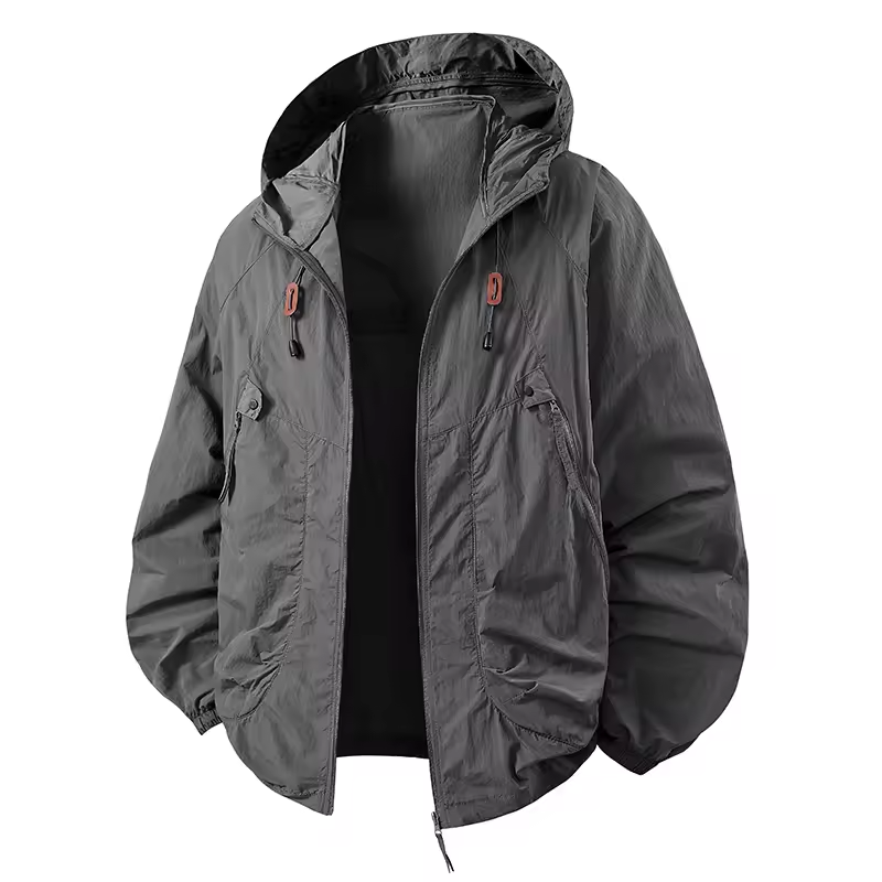 Vrenda – Langärmelige Kapuzenjacke mit Tasche