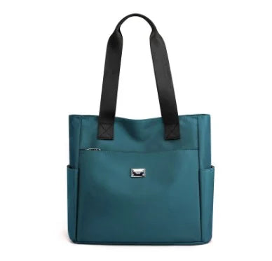 Wasserdichte Nylon-Schultertasche mit großem Fassungsvermögen und mehreren Taschen