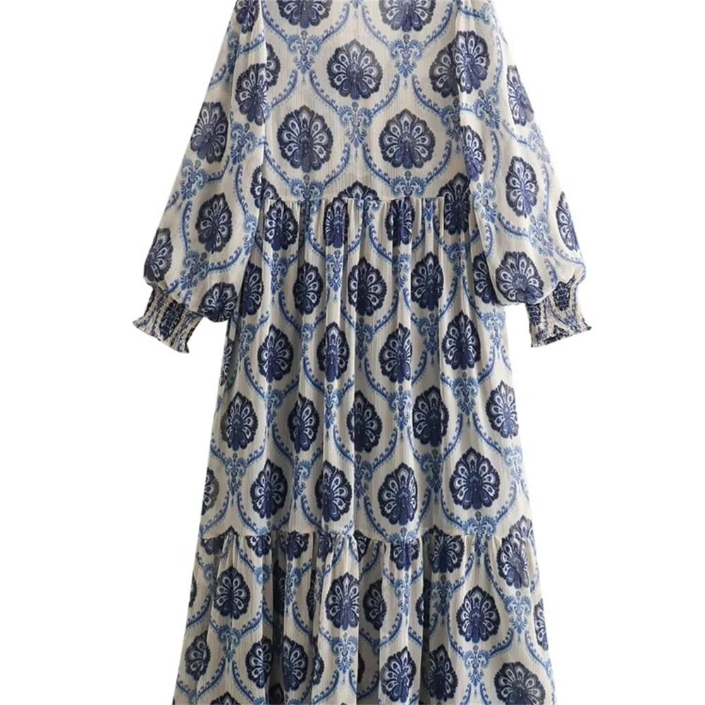 Willa - Long Sleeve Vintage Dress
