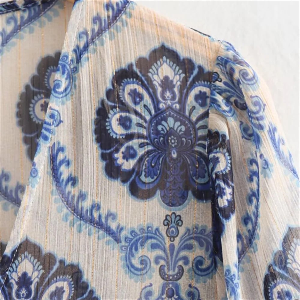 Willa - Long Sleeve Vintage Dress