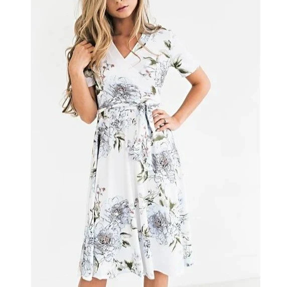 Wina™ - Floral Midi Dress