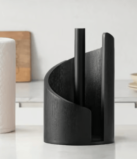 WoodRipple – Wooden Toilet Paper Holder