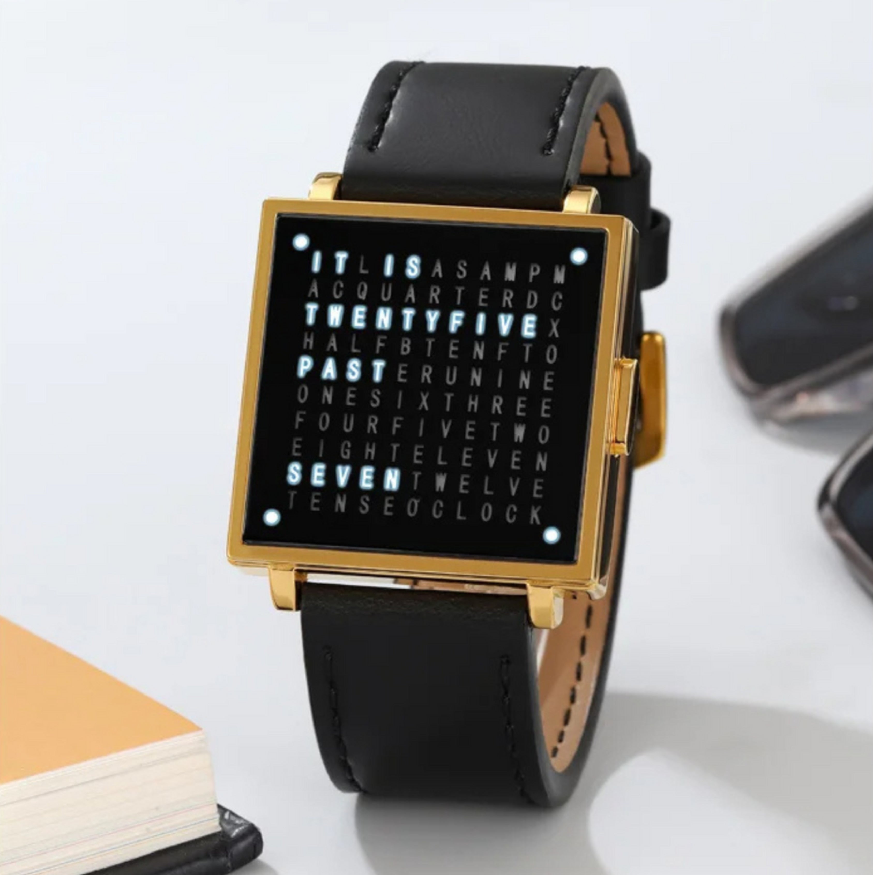 WordTime – Matrix Digital Display Clock