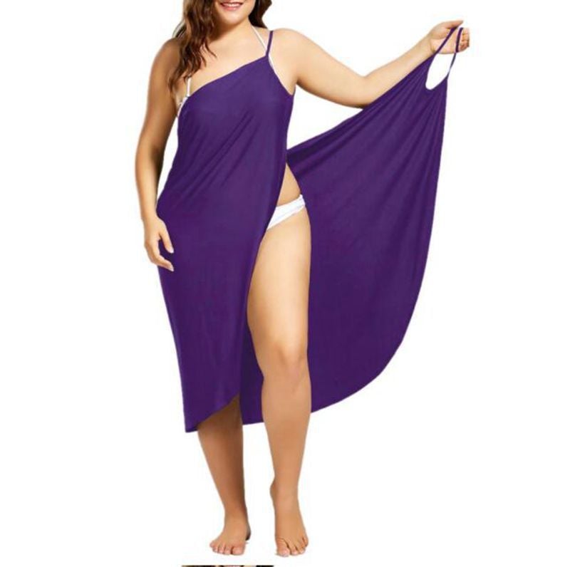 Wickelkleid-Überwurf