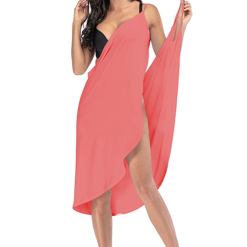 Wickelkleid-Überwurf
