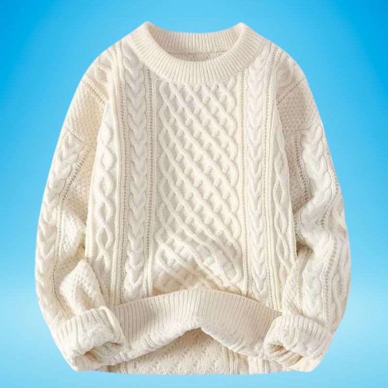 Xennon - Thickened Crew Neck Sweater