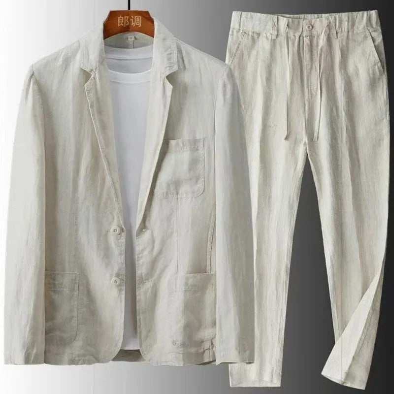 Yacine – Cotton and Linen Two-Piece Set