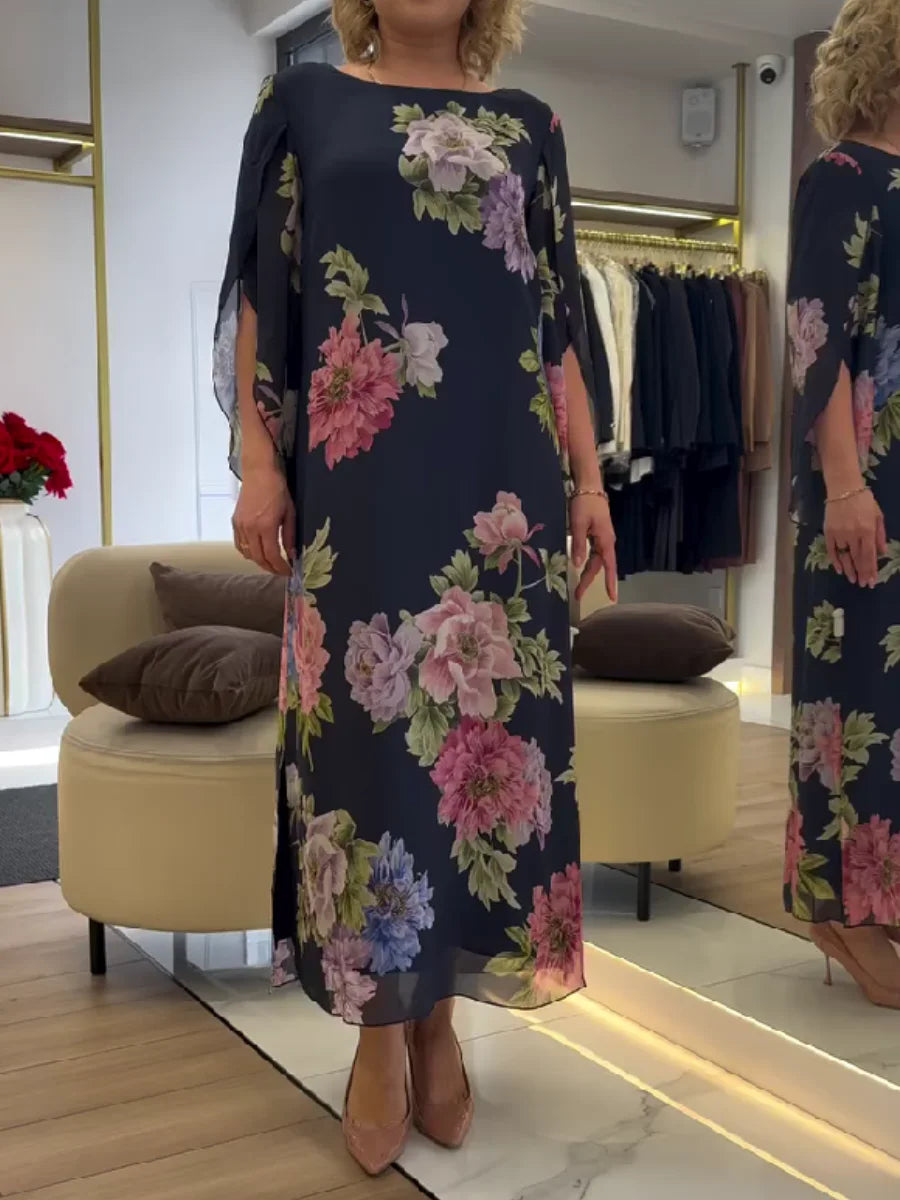 Yael – Maxi Dress with Floral Pattern