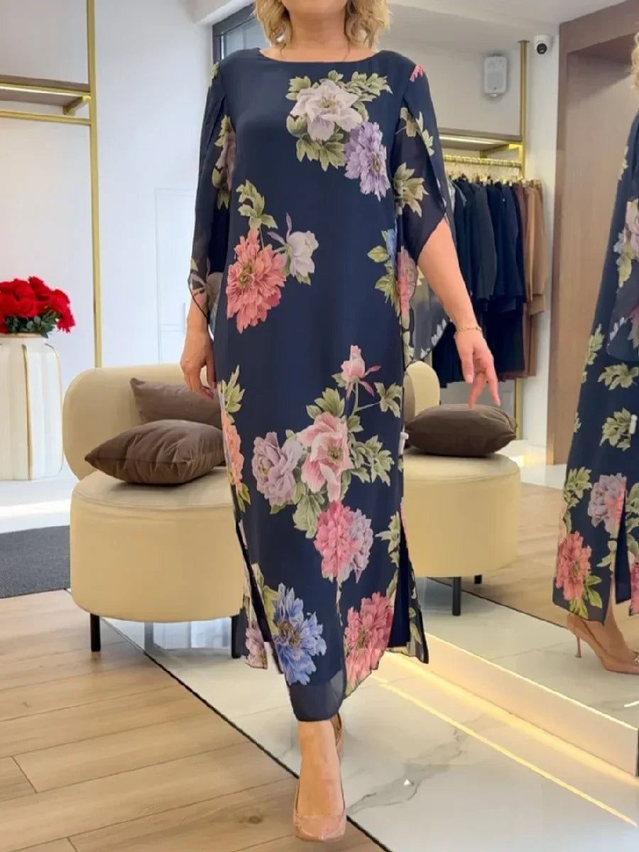 Yael – Maxi Dress with Floral Pattern