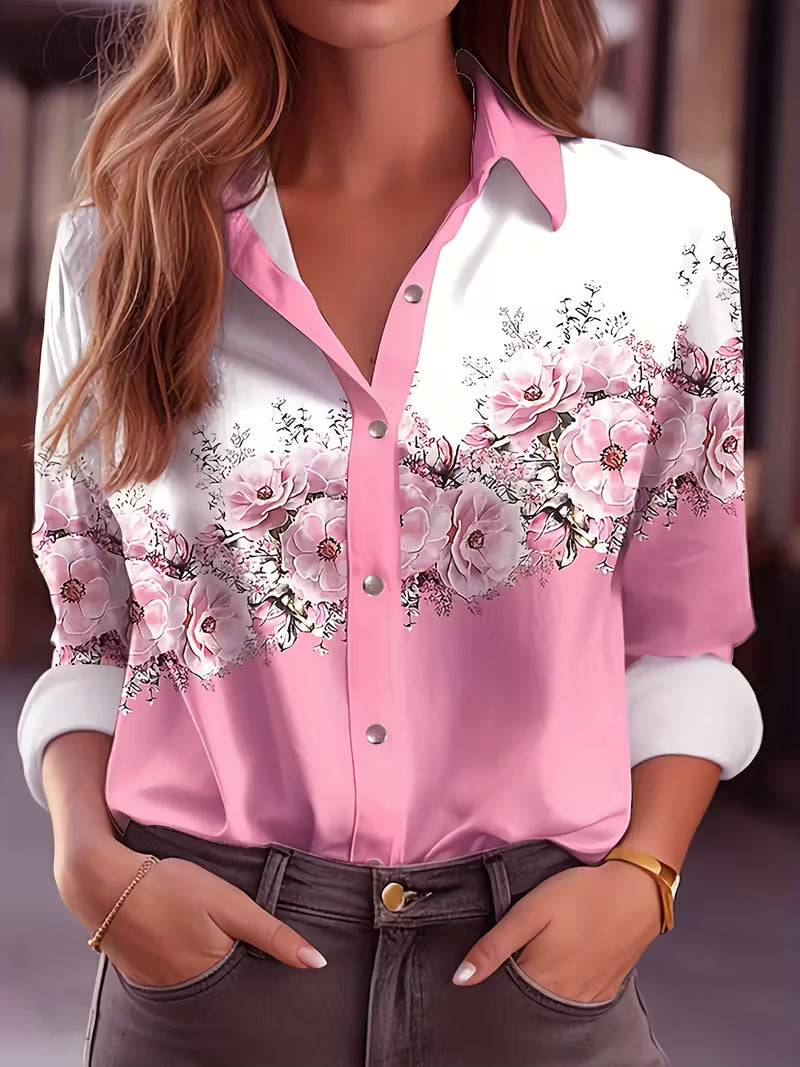 Yaleian – Floral Shirt with Buttons