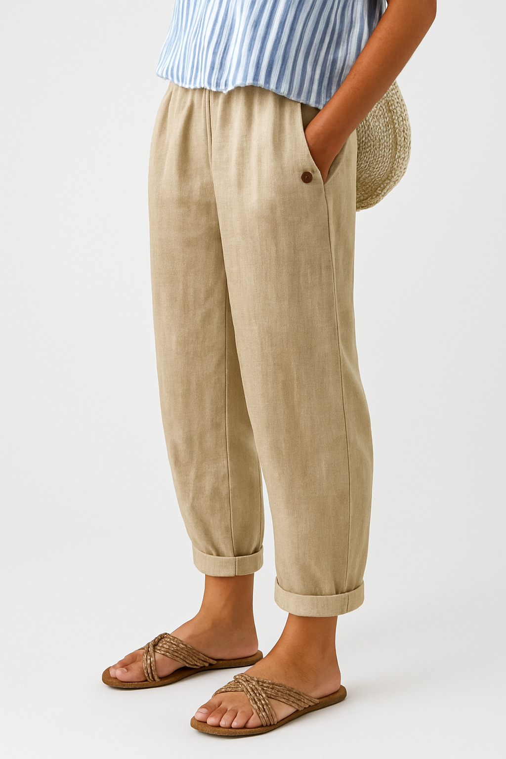 Yanchik - Stylish Pants with Side Pockets