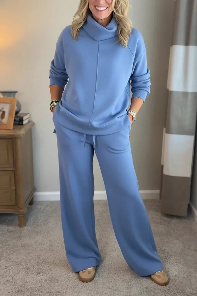 Yardenah - Comfortable Two-Piece Set with Long Sleeves
