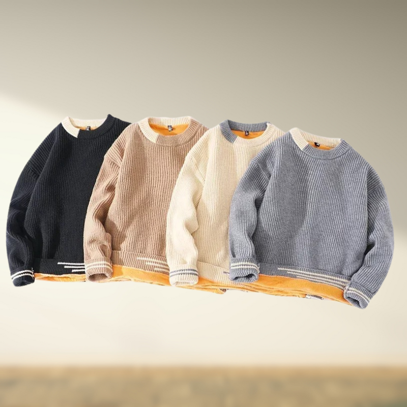 Yashar – Crew Neck Knit Sweater