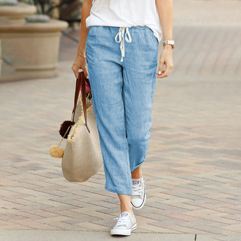 Yashara - Everyday Pants with Straight Leg