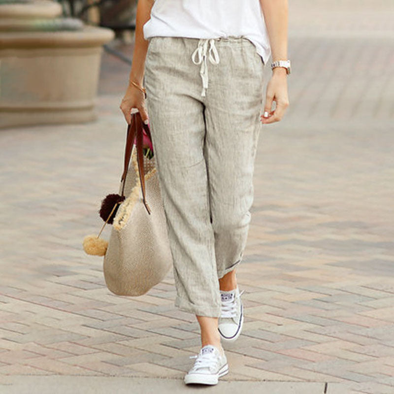 Yashara - Everyday Pants with Straight Leg