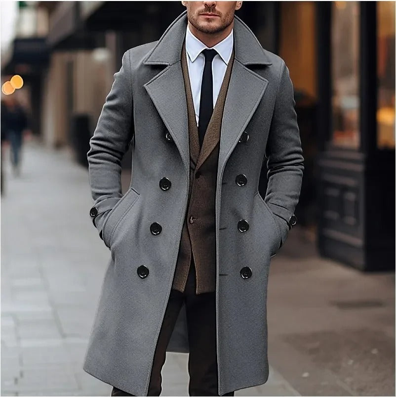 Yefim – Double-Breasted Cashmere Coat