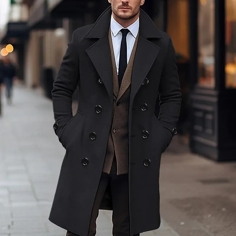 Yefim – Double-Breasted Cashmere Coat