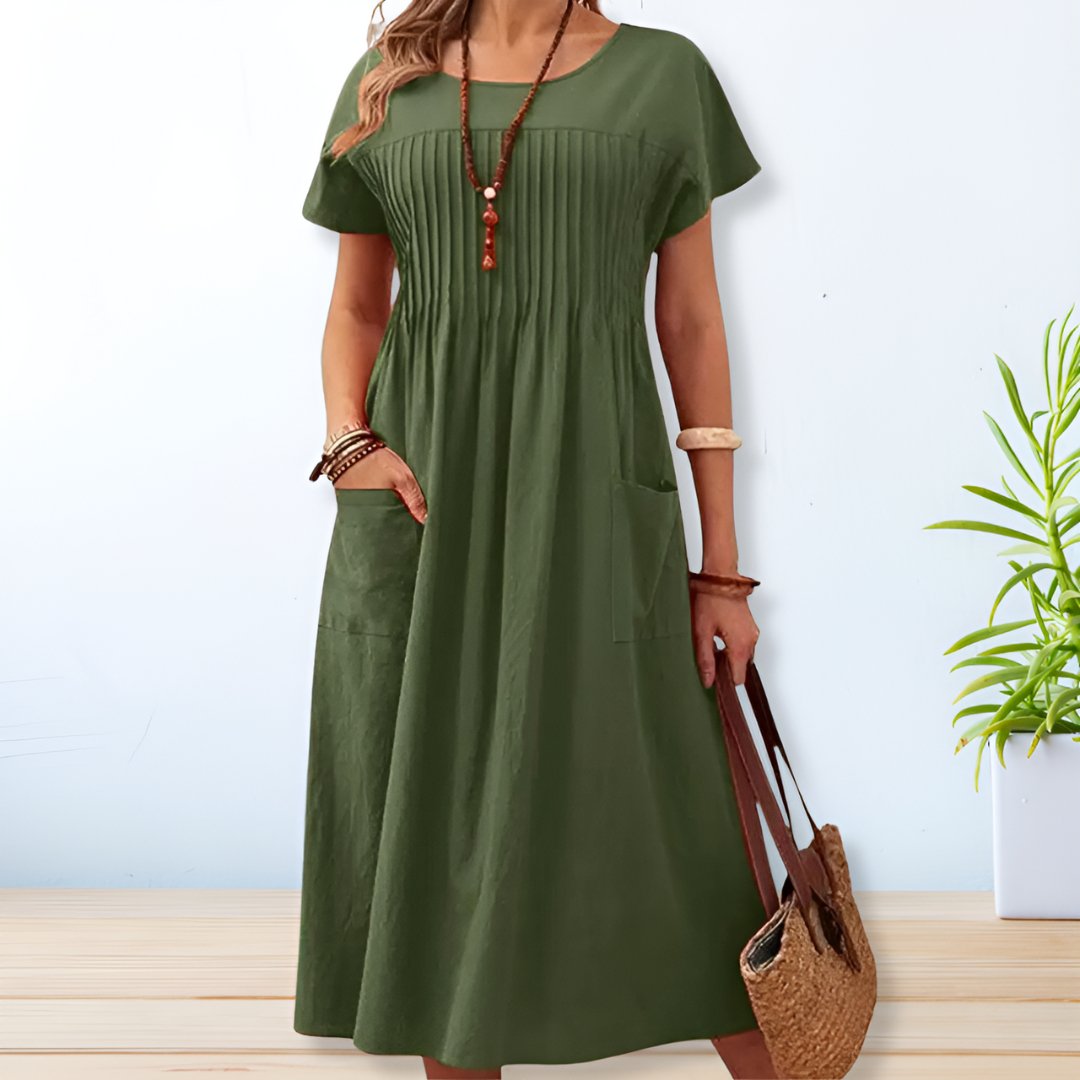 Yesica - Relaxed Fit Casual Dress