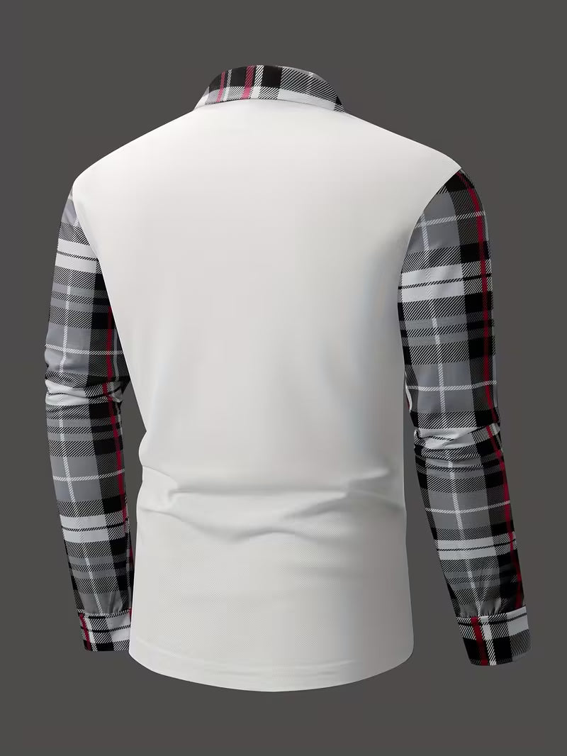 Yiannis – Long Sleeve Shirt with Chest Patch