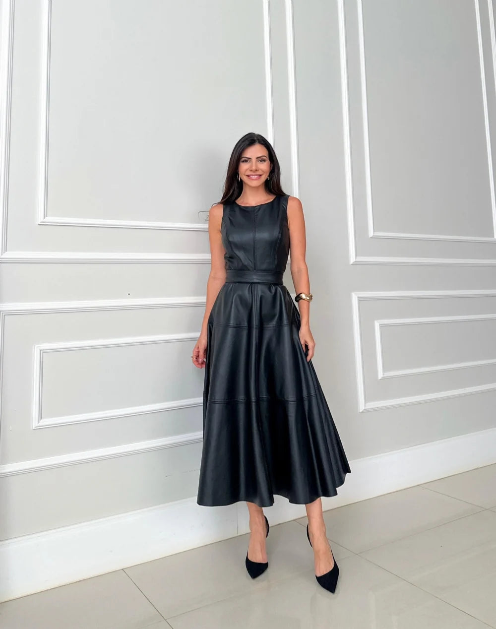Ynez – Elegantes Midikleid