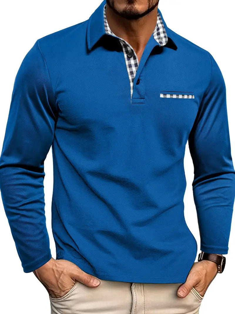 Yonatan - Polo in cotone a manica lunga