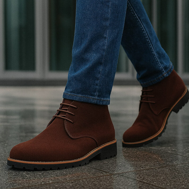 Zampa – Eleganter Schnürstiefel aus Leder